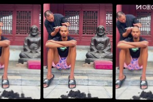 哈哈中国元素乱入！刺狼G6比赛插播了文班亚马少林寺修行片段！